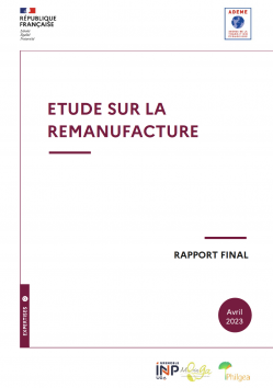 Etude remanufacture ademe